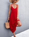 Double Strap Tie Back Dress - Online Only
