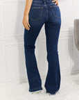 Kancan Reese Midrise Button Fly Flare Jeans - Online Only