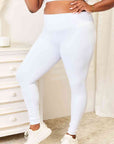 Double Take Wide Waistband Sports Leggings