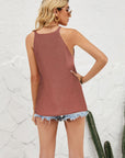 Grecian Neck Knit Tank - Online Only