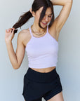 Ninexis Everyday Staple Soft Modal Short Strap Ribbed Tank Top in Lavender - Online Only