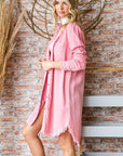 Veveret Button-Up Shirt Dress