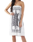 Tube Top Coverup Dress