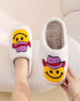 Melody Smiley Face Slippers