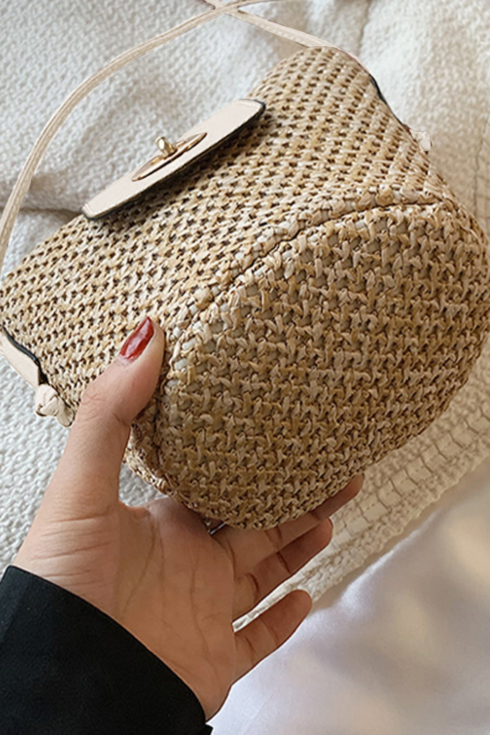 Straw Bucket Bag - Online Only