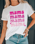 MAMA Graphic Round Neck T-Shirt - Online Only