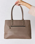 David Jones Structured Leather Handbag