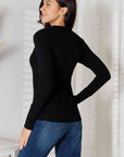 Zenana Full Size V-Neck Long Sleeve Cardigan