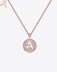 Moissanite A to J Pendant Necklace - Online Only