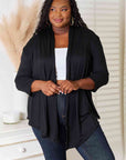 Culture Code Full Size Open Front Cardigan