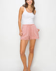 HYFVE Drawstring Frayed Shorts