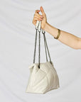 SHOMICO PU Leather Chain Handbag