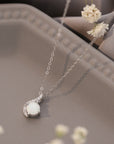 Sweet Beginnings Opal Pendant Necklace - Online Only