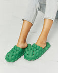 NOOK JOI Laid Back Bubble Slides in Green - Online Only