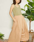 Mittoshop Wrap Pleating Detail Wide Leg Pants