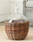 Willow Covered Cellar Bottle - Online Only