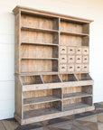 Old General Store Wooden Display Hutch by Park Hill