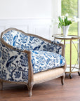 Bluebird Toile Settee - Online Only