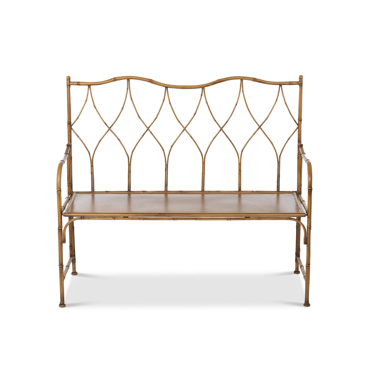 Roanoke Metal Porch Bench - Online Only