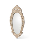 Auvergne Hand Carved Wood Mirror - Online Only