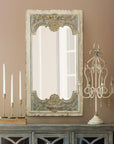 Coquille Carved Wood Mirror by Park Hill