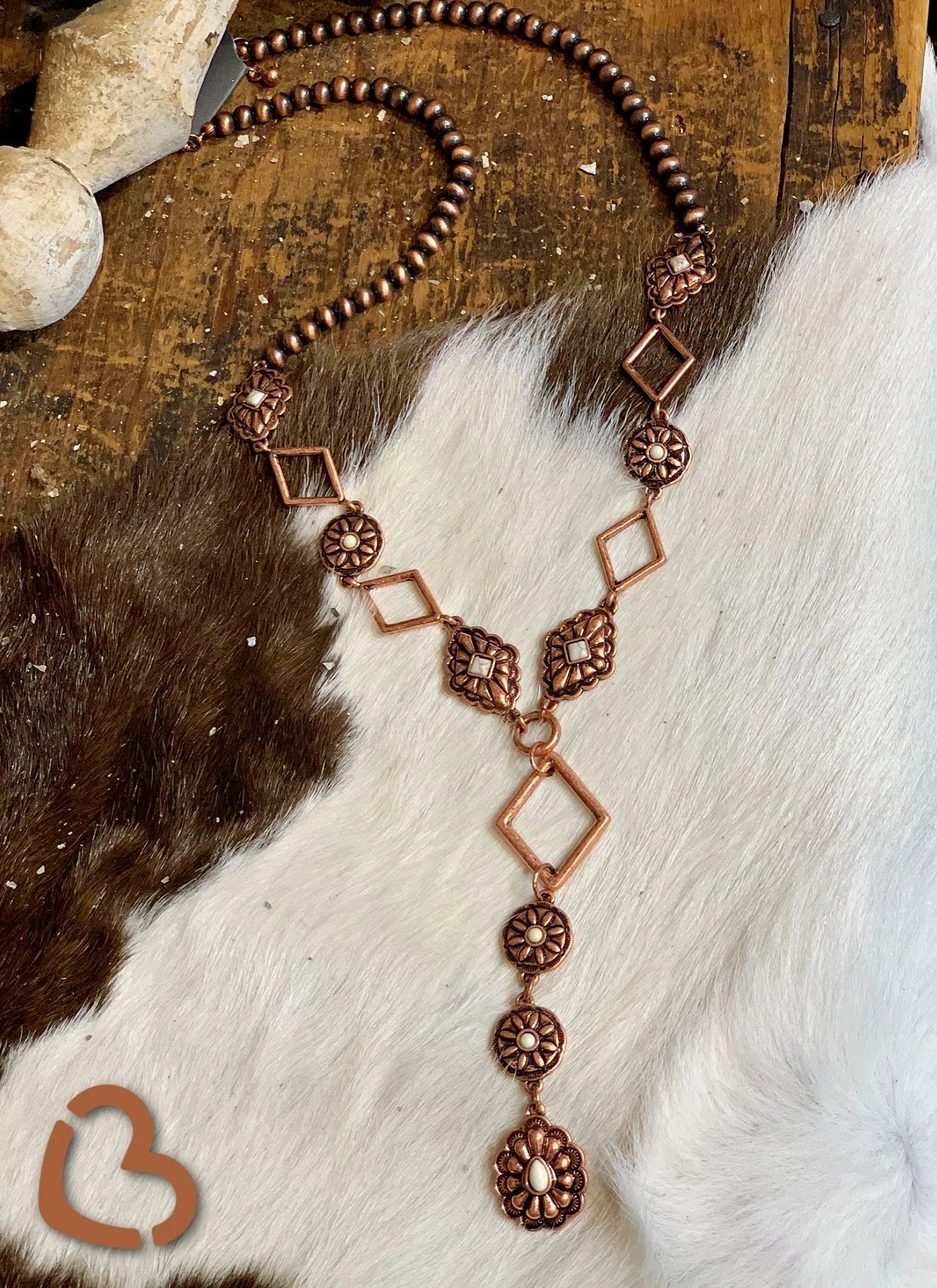 The Clementine Concho Necklace