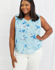 Sew In Love Off To Brunch Floral Tank Top - Online Only