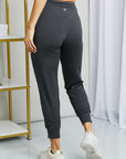 Leggings Depot Full Size Wide Waistband Cropped Joggers