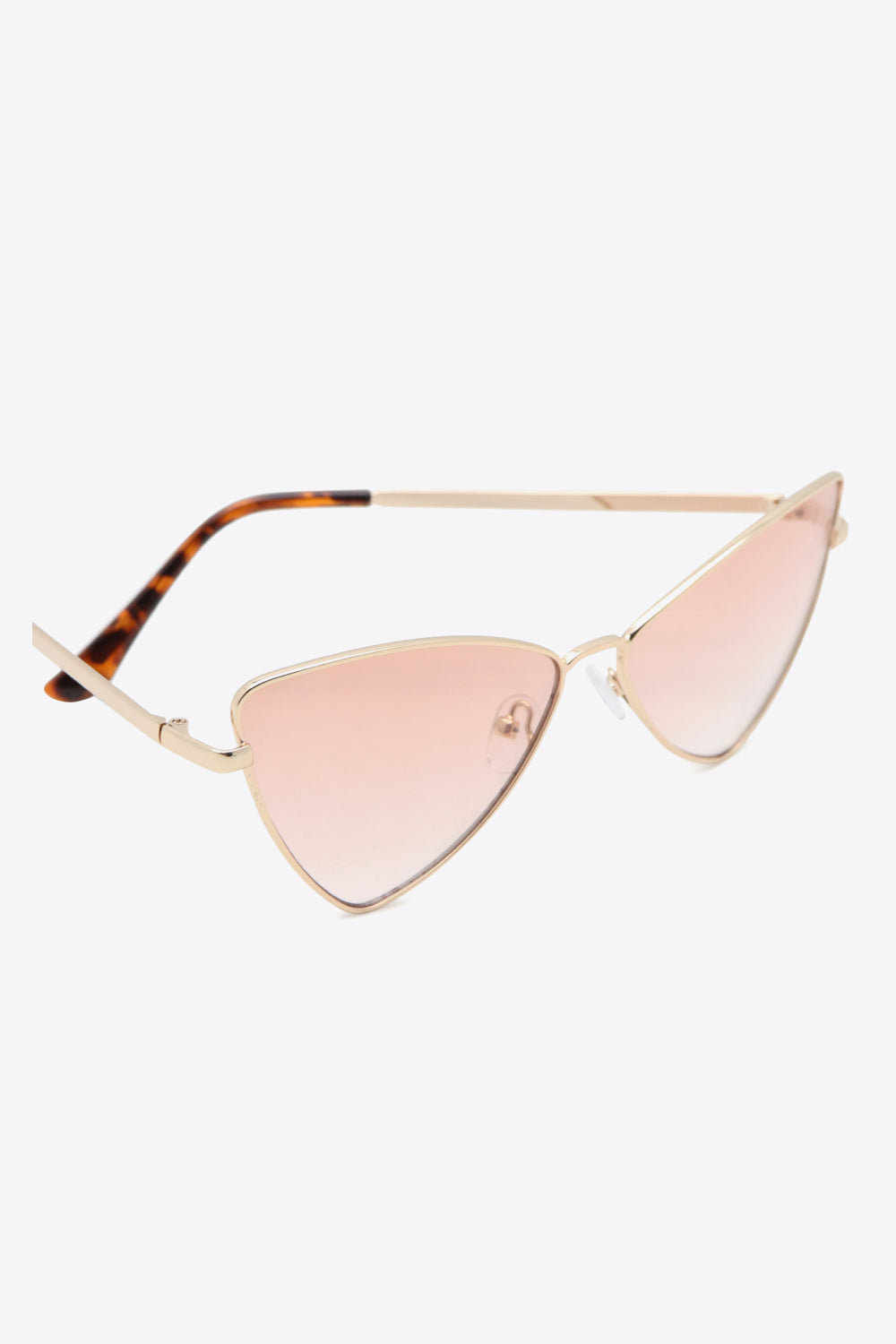 Metal Frame Cat-Eye Sunglasses - Online Only