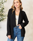 Heimish Full Size Open Front Long Sleeve Blazer