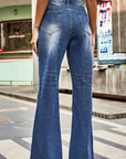 Buttoned Loose Fit Jeans with Pockets - Online Only - My Pampered Life Seattle