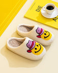 Melody Smiley Face Slippers