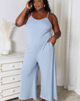 Basic Bae Full Size Spaghetti Strap V-Neck Jumpsuit