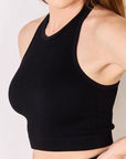 Zenana Full Size Ribbed Racerback Tank