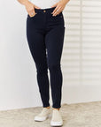 Judy Blue Full Size Garment Dyed Tummy Control Skinny Jeans