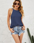 Grecian Neck Knit Tank - Online Only