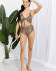 Marina West Swim Lost At Sea Cutout One-Piece Swimsuit - Online Only