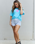 Sweet Claire "More Beach Days" Oversized Graphic T-Shirt - Online Only