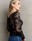 Ninexis Be Kind Off The Shoulder Lace Top