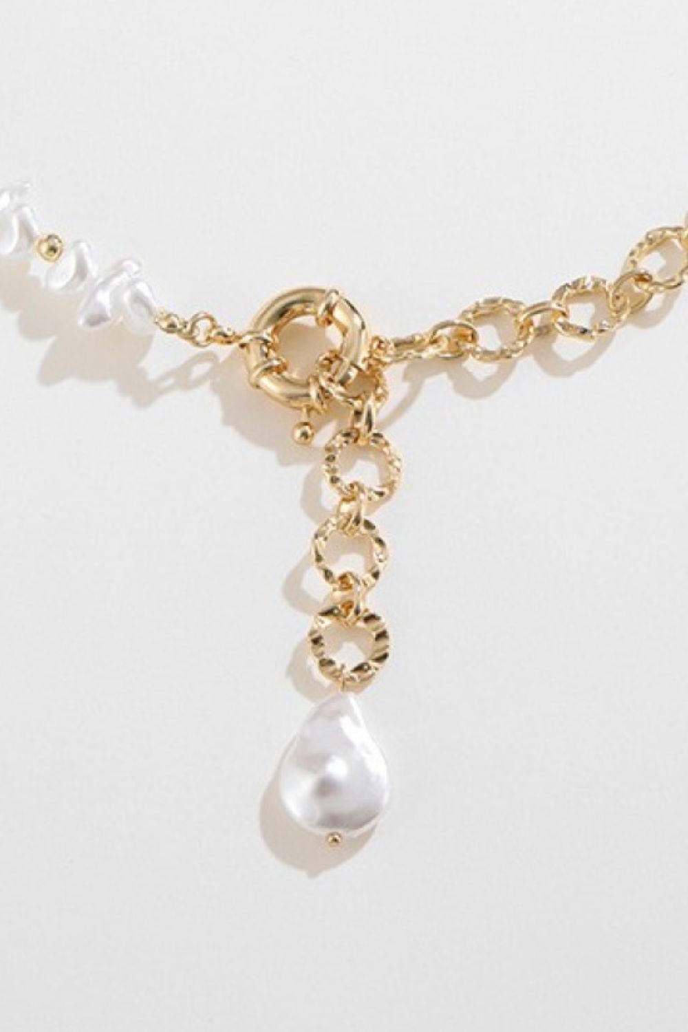 Freshwater Pearl Copper Necklace - Online Only
