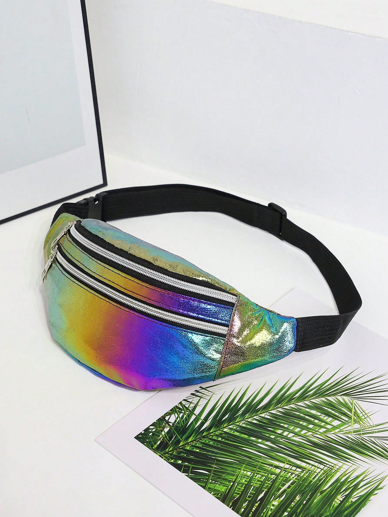 Gradient Polyester Sling Bag - Online Only