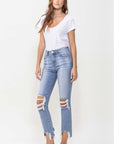 Lovervet Courtney Super High Rise Kick Flare Jeans - Online Only