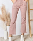 RISEN Full Size High Rise Ankle Flare Jeans