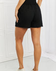 Zenana Seaside Linen Shorts - Online Only