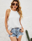 Grecian Neck Knit Tank - Online Only