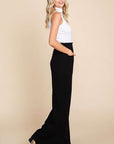 Culture Code Full Size High Waist Wide Leg Pants