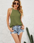 Grecian Neck Knit Tank - Online Only