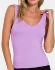 Zenana V-Neck Slim Tank