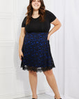 Yelete Full Size Contrasting Lace Midi Dress - Online Only - My Pampered Life Seattle