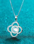1 Carat Moissanite 925 Sterling Silver Necklace